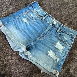 American Eagle Hi-rise super stretch shorts